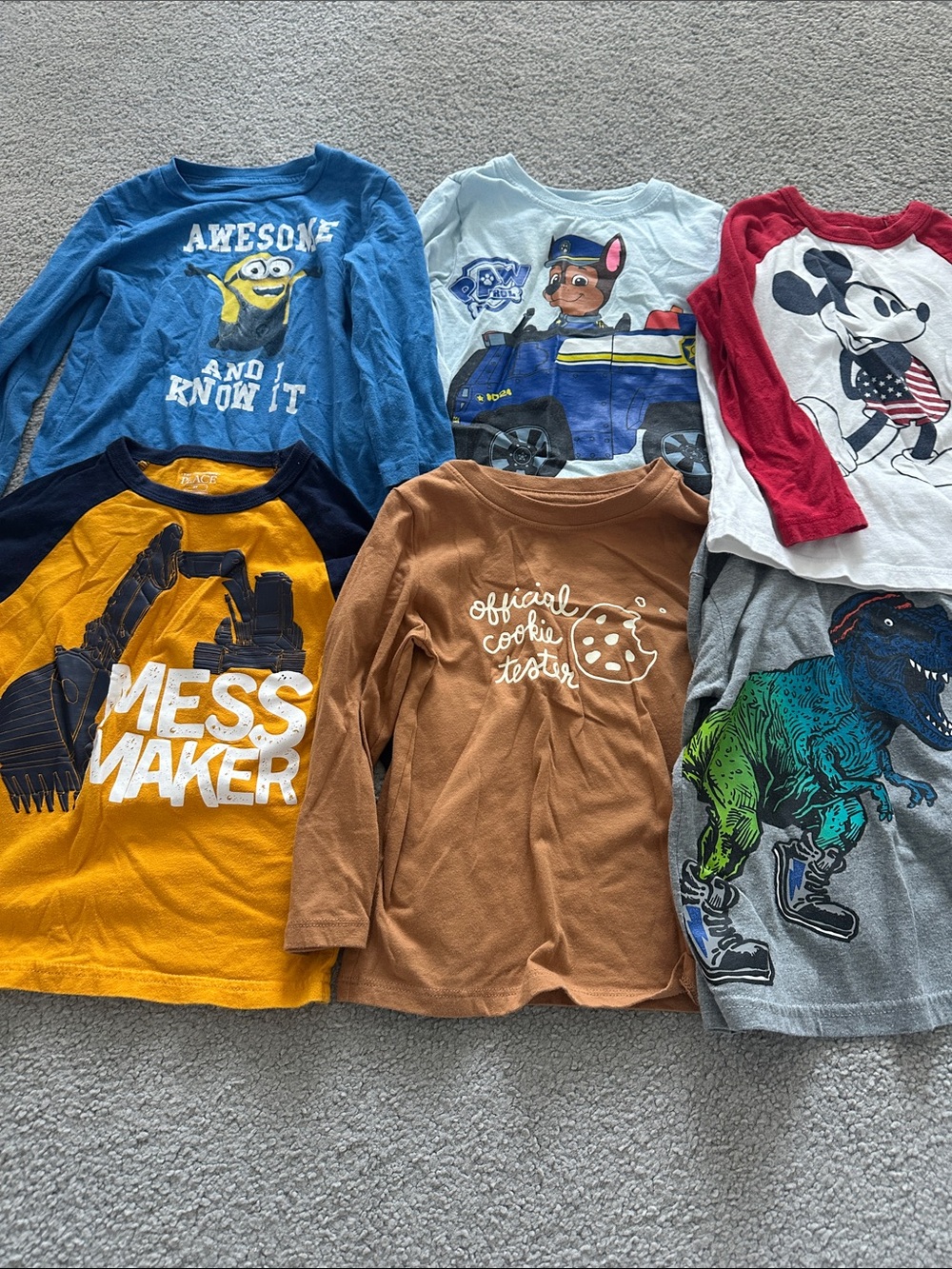 The Children's Place Brown 'Official Cookie Tester' Long-Sleeve Tee